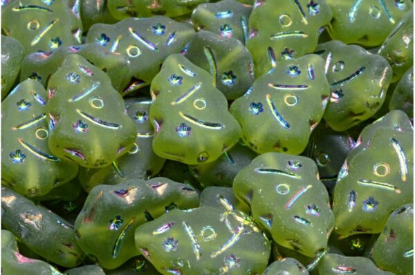 Christmas Tree Beads 17x12mm - Image 1