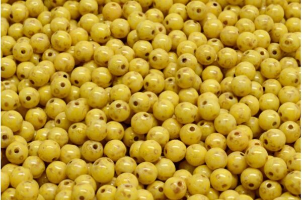 Round Druck Beads 4x4mm - Imagen 1