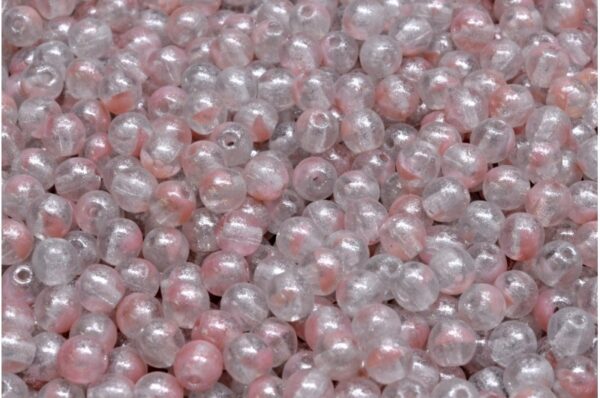 Round Druck Beads 4x4mm - Image 1