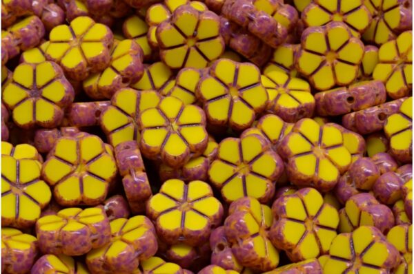 TCB Flower Beads 10x10mm - Image 1