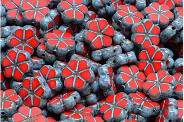 TCB Flower Beads 10x10mm - Image 1