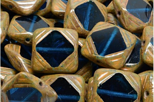 TCB Window Designed Beads 15x15mm - Image 1
