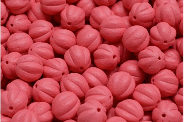 Melon Beads 8x8mm - Image 1