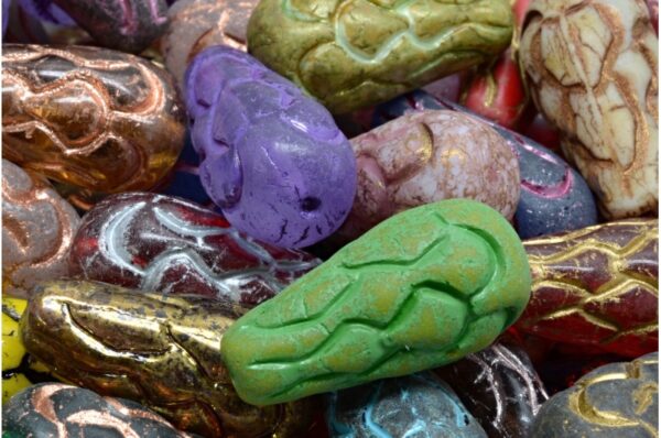 Pinecone Beads 25x12mm - Image 1