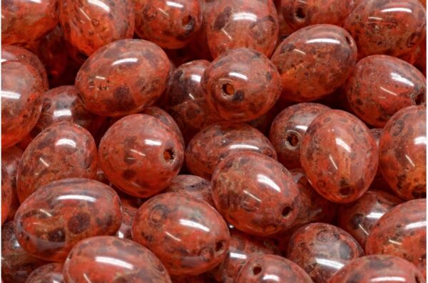 Olive Beads 13x10mm - Image 1