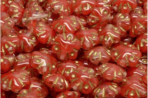 Folklore Flower Beads 11x11mm - Image 1