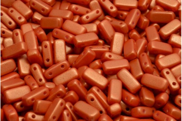2 Hole Brick Beads 4x8mm - Imagen 2