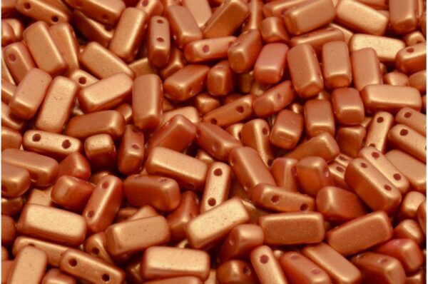 2 Hole Brick Beads 4x8mm - Image 1
