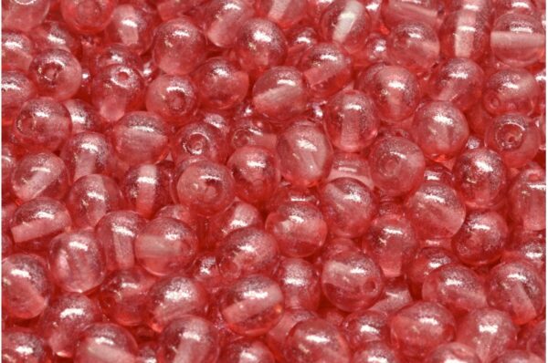 Round Druck Beads 6x6mm - Image 1