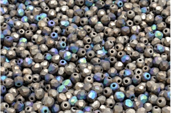 Firepolished Round Beads 3mm - Imagen 1