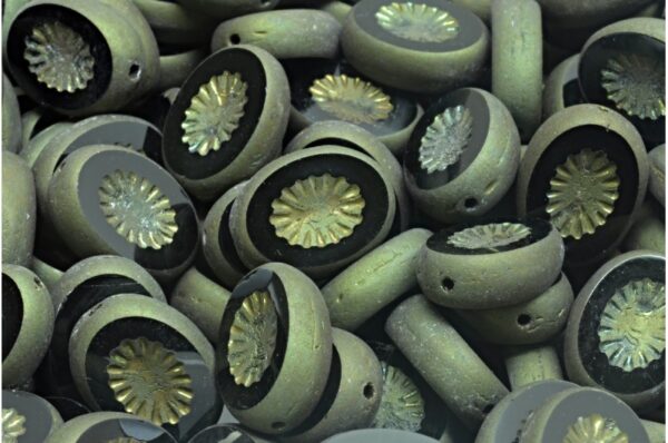 TCB Kiwi Beads 14x10mm - Image 1