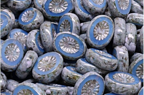 TCB Kiwi Beads 14x10mm - Image 1