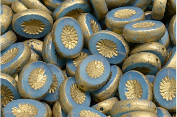 TCB Kiwi Beads 14x10mm - Imagen 1