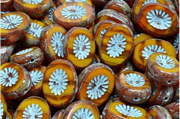 TCB Kiwi Beads 14x10mm - Imagen 1