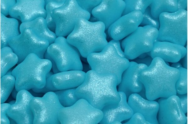 Flat Star Beads 12x12mm - Image 1