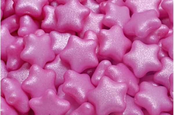 Flat Star Beads 12x12mm - Image 1