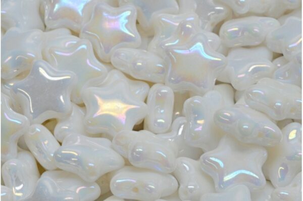Flat Star Beads 12x12mm - Image 1