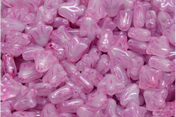 Lily Flower Beads 9x9mm - Imagen 1