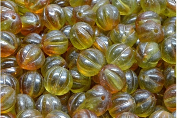 Melon Beads 8x8mm - Image 1