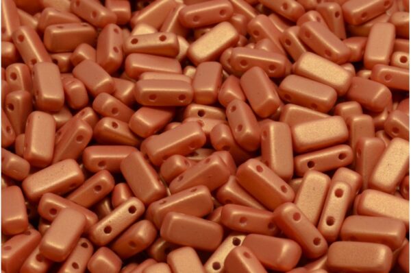 2 Hole Brick Beads 4x8mm - Image 1