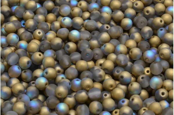 Round Druck Beads 4mm - Imagen 1