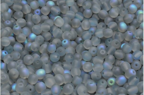 Round Druck Beads 4mm - Image 1