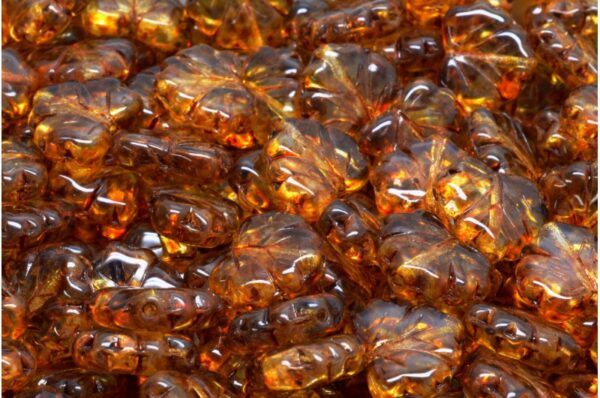 Maple Leaf Beads 13x11mm - Image 1