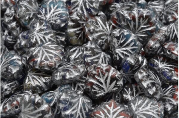 Maple Leaf Beads 13x11mm - Image 1