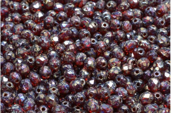 Firepolished Beads 4mm - Image 1