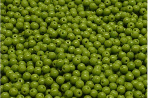 Round Druck Beads 3mm - Image 1