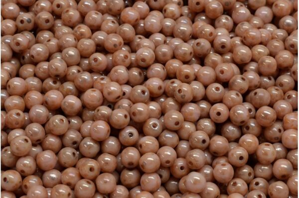 Round Druck Beads 4mm - Imagen 1