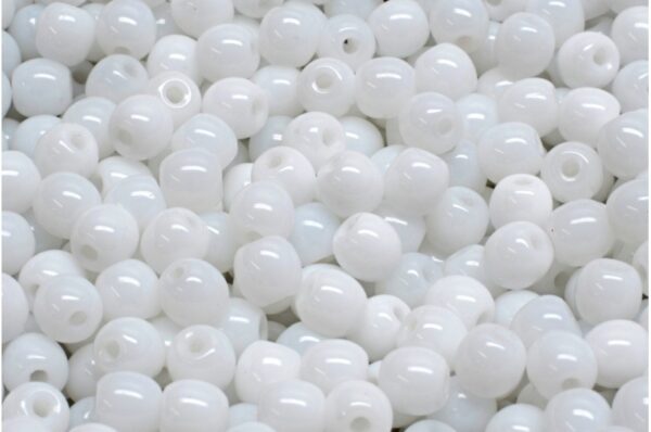 Round Druck Beads - Big Hole 1,5mm - Image 1