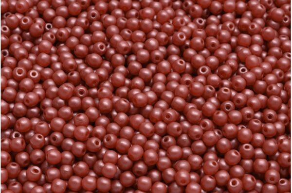 Round Druck Beads 3mm - Image 1