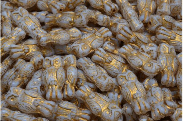 Owl Beads 15x7mm - Image 1