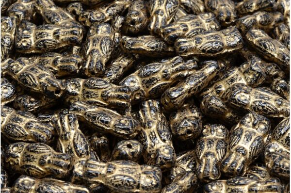 Owl Beads 15x7mm - Image 1