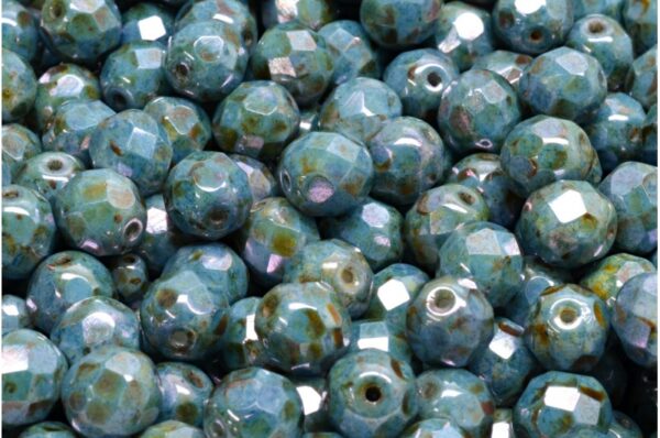 Firepolished Round Beads 8mm - Image 1