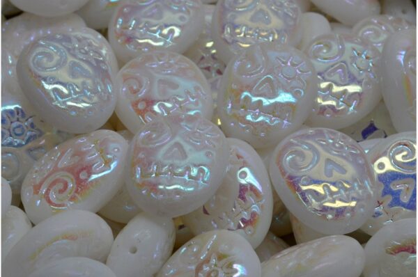 Woodoo Funny Face Beads 16x13mm - Imagen 1