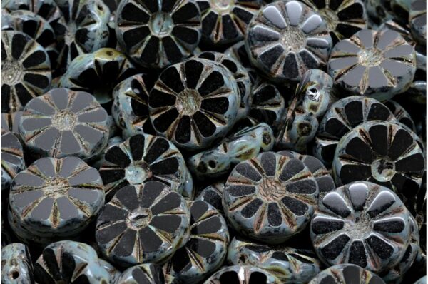 TCB Sunflower Beads 12x12mm - Image 1