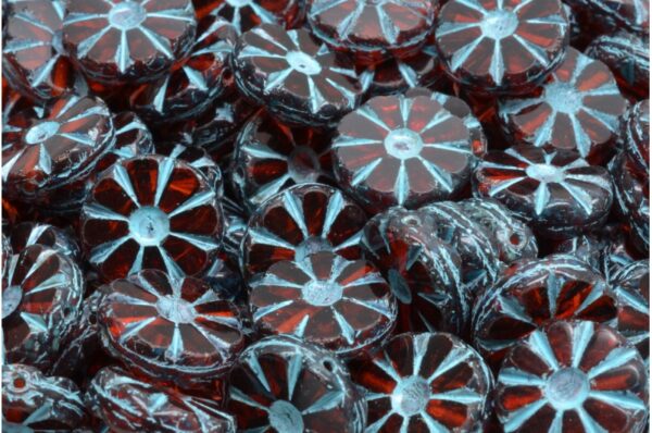 TCB Sunflower Beads 12x12mm - Image 1