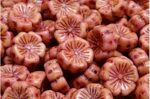 Hawaiian Flower Beads 14x14mm