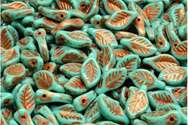 Bay Leaf Beads 6x12mm - Imagen 1