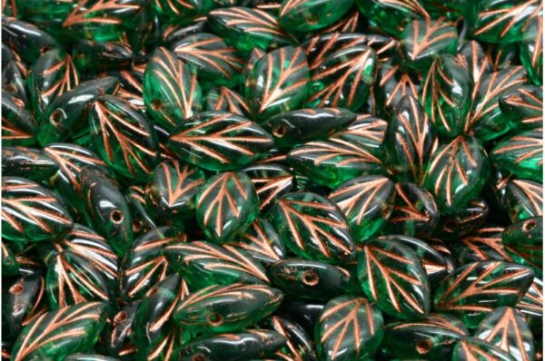 Beech Leaf Beads 7x11mm - Imagen 1
