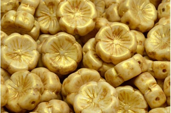 Hawaiian Flower Beads 14x14mm - Image 1