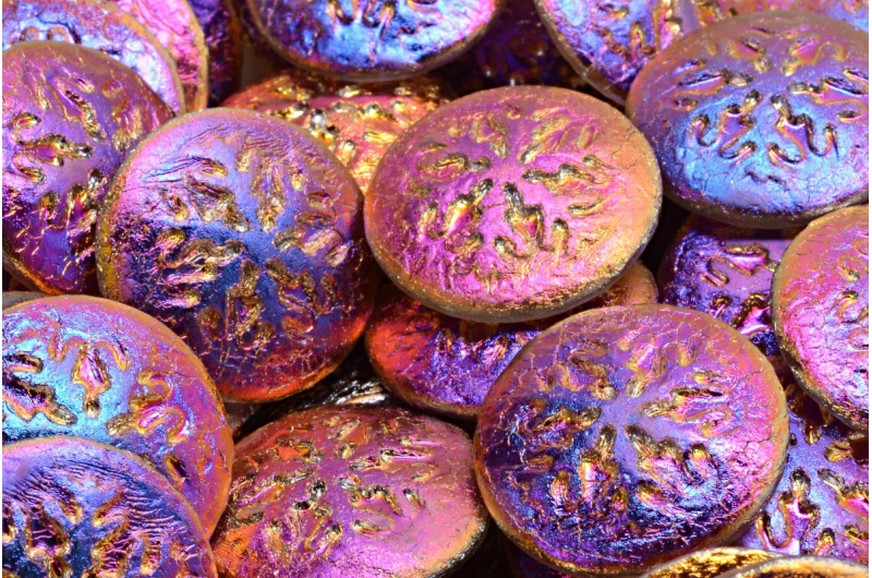 37964_111-95014-21x21-00030-etch-29501-jpg_1 Snowflake Cabochon 21x21mm - Image 1