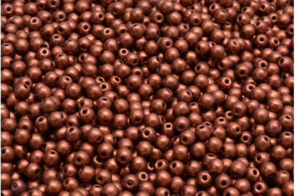 Round Druck Beads 3mm - Image 1