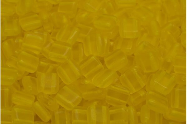 2 Holes Pressed Tile Beads 6x6mm - Image 1