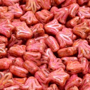 Lily Flower Beads 9x9mm