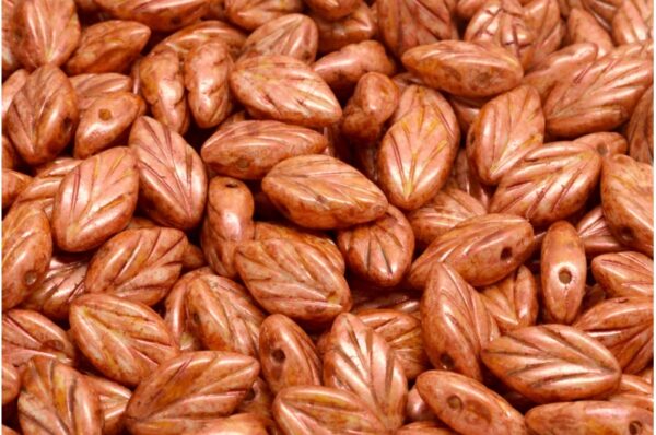 Beech Leaf Beads 7x11mm - Imagen 1