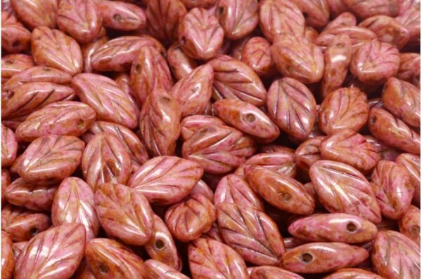 Beech Leaf Beads 7x11mm - Imagen 1