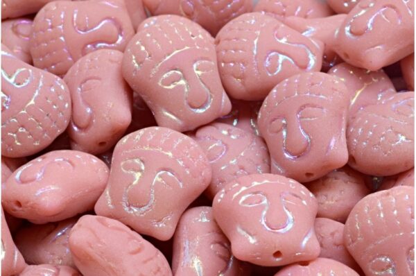Buddha Head Beads 15x14mm - Imagen 1